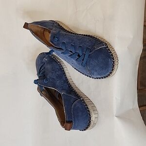 Weinbrenner Blue Suede Shoes‎ size 37
